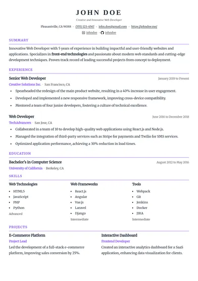 Template 31 preview